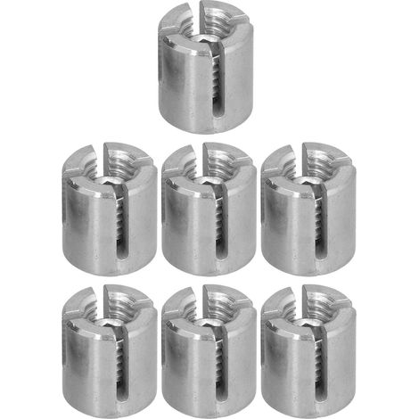 Serre-câbles croisés en acier inoxydable, 10 paquets, Clip en treillis pour garde-corps