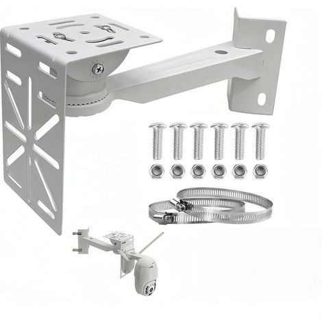 Support Polyvalent d'angle pour Caméra Extérieure,Idéal pour Une Surveillance Efficace en Extérieur (1/5)