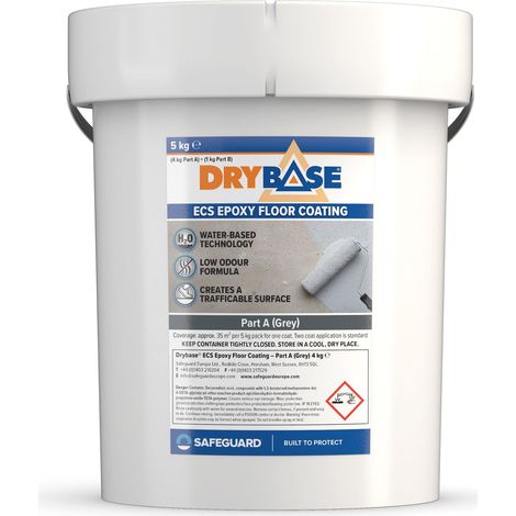 Drybase Epoxy Floor Coating 5kg Grey
