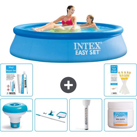 Intex Piscine Easy Set Ronde - 244x61 cm - 7-pièces  S22376 (1/5)