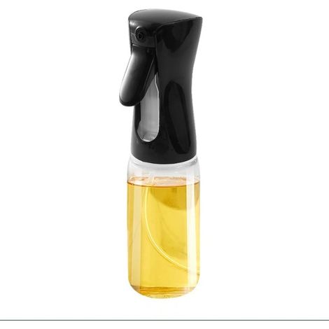 Flacon pulvérisateur rechargeable pour huile et huile d'olive, en verre blanc, pour une application contrôlée des assaisonnements en cuisine.-AquaForge (1/5)