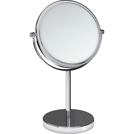 COSMIC Essentials miroir grossissant miroir maquillage chrome à poser sur plan (X5) (1/3)