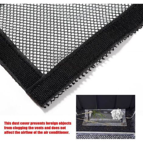 Couvercle De Sortie D Air Sous Siege - Pour Tesla Model 3 Et Model Y - Protection Ventilation Arriere - Lot De 2 (1/5)
