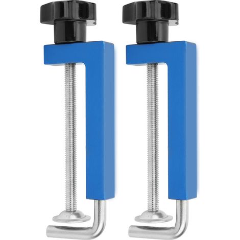Stücke flexibler 120 mm Zaunklemmen aus Aluminiumlegierung für Heimwerker- und Schreinerarbeiten (1/5)