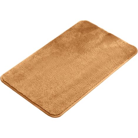 Tapis de sol Zeceouar Straight Plush 48 x 79 cm, absorbants, antidérapants, lavables en machine pour chambre, salon, salle de bain, cuisine - July Prep