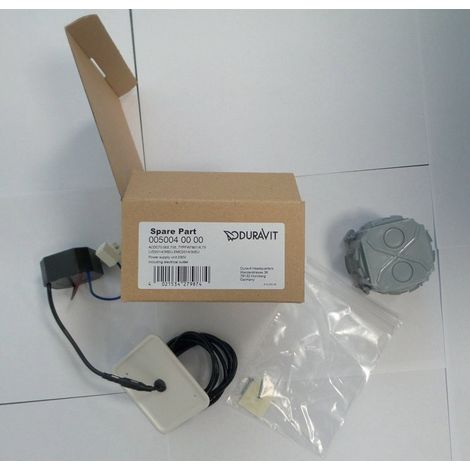 Bloc d'alimentation pour raccordement 230 Vavec boîtier d'encastrement DURAVIT