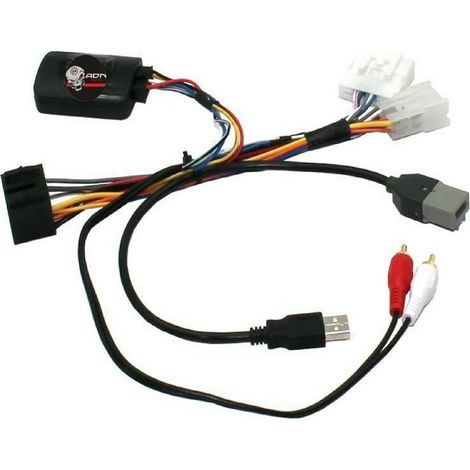 Interface Commande au volant CT10A compatible avec Citroen C1 14-21 Alpine
