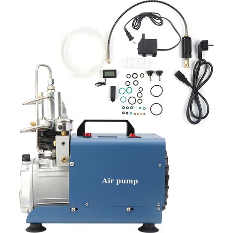 Pompe à air Yong Heng Haute Pression 30MPa Arrêt Automatique Compresseur Électrique 220V 50Hz Accessoire Mécanique avec Prise EU (1/5)
