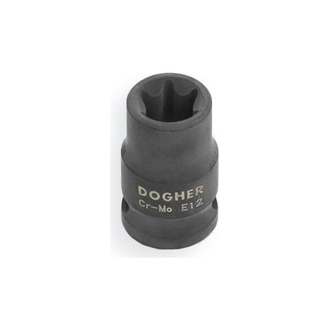 Clé à douille à chocs CrMo Torx 3/8 T08 564-T08