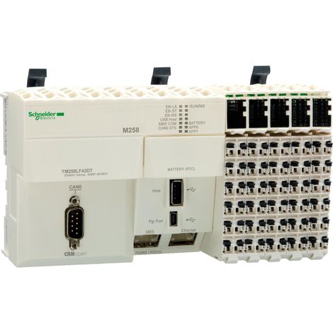 Modicon M258 M258 ctrl eth can sl 42di SCHNEIDER TM258LF42DT (1/2)
