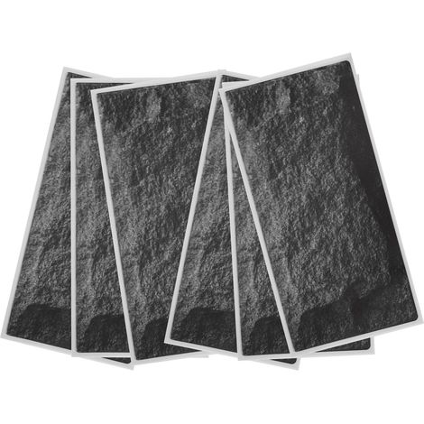6-teiliges Set matter, wasserfester, selbstklebender und rutschfester Wand- und Bodenaufkleber für den Heimgebrauch (1/5)