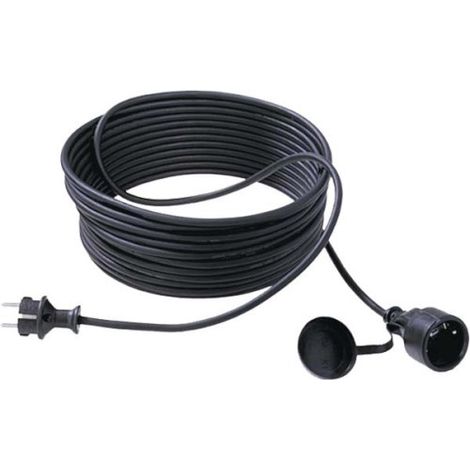 Bachmann Câble d'alimentation professionnel noir 10 mètres (1/2)