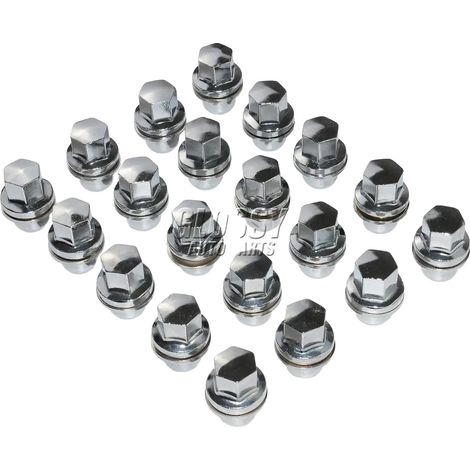 Tuerca de rueda, cabeza de 22 mm, vástago de 22,5 mm, rosca de 14 mm, material de aleación, compatible con Land Rover y Range Rover. (1/5)