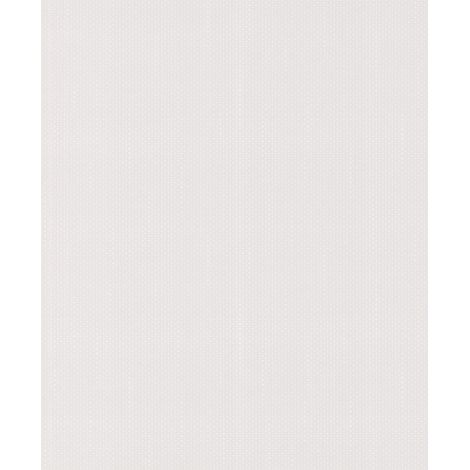 Gewebe Weiß - Vinyl - Papiertapete - 10m x 52cm (1/4)
