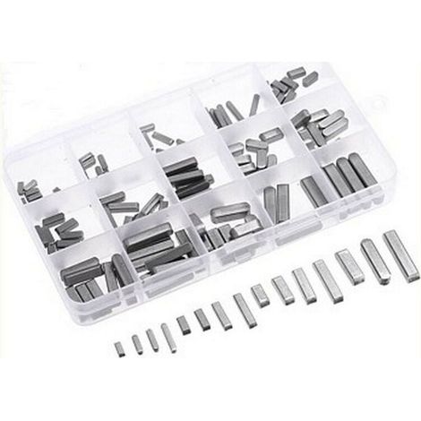 Coffret de 60 clavettes paralleles en 13 dimensions