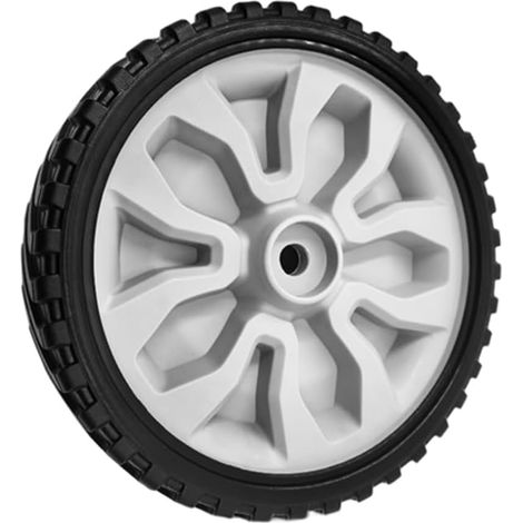 Roue de tondeuse à gazon de 20,3 cm 634-05281A pour pont autopropulsé TroyBilt – Pneu avant et arrière de rechange en caoutchouc plastique 20,3 x 5,1 cm (1 pièce) (1/5)