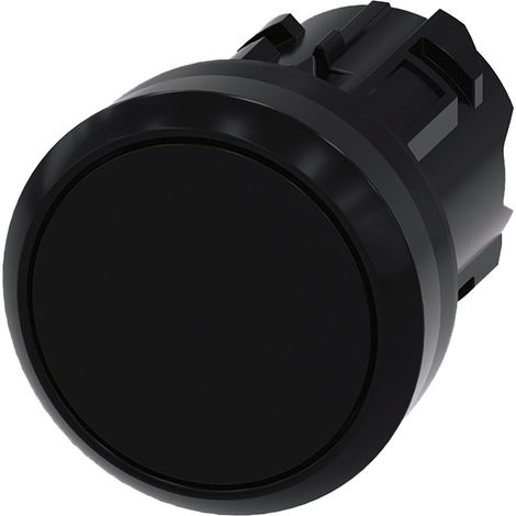 Siemens 3SU1000-0AB10-0AA0 Druckschalter - Drucktaster schwarz, Kunststoff
