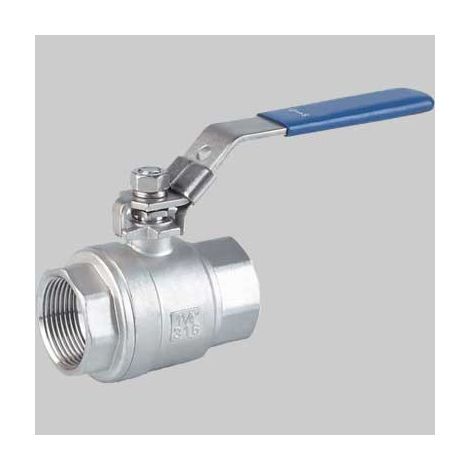 VALVOLA A SFERA F/F IN ACCIAIO INOX LUCCHETTABILE - 1"
