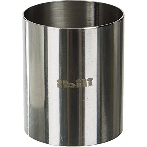 Ibili Anello per impiattare in acciaio inox 4 cm diametro 4,5 cm altezza (1/4)