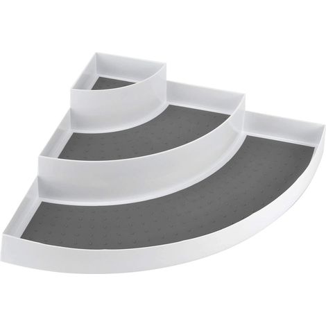 Étagère, d'angle à 3 niveaux pour armoire de cuisine, organiseur, porte-bouteilles d'assaisonnement, support de rangement pour outils (1/5)