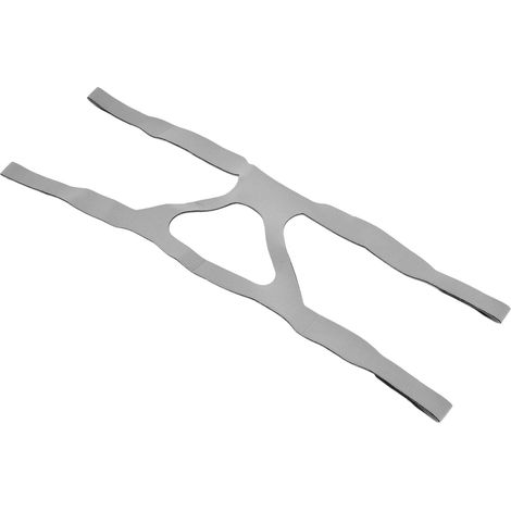 Masque CPAP gris, harnais de tête, accessoire de maintien pour masque de sommeil (1/5)