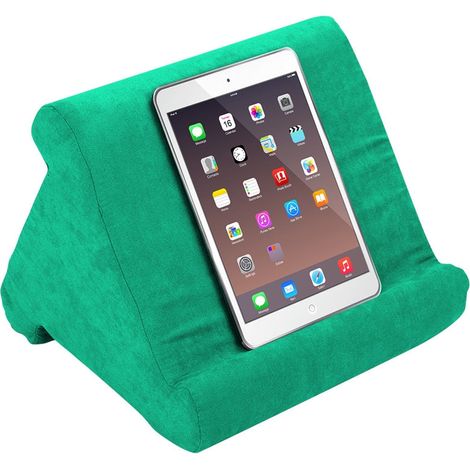 Tablet-Kissenständer - Grün, Mehrwinkel-Memory-Schaum