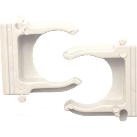 Tubifor clips a presión diámetro 16mm gris 10 uds - bsfg00016gs