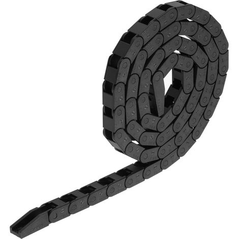 R18 7x7mm Schleppkettenkabel Drahtträger Nylon Nicht zu öffnender Typ 1 Meter Endanschlüssen (1/5)