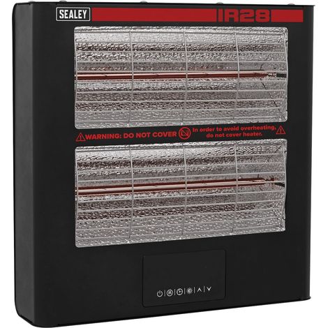 Sealey IR28 Wall Mounting Infrared Quartz Heater 2.8kW/230V