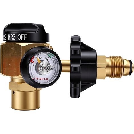 VN 650 Nitrogen Purge Regulator, High-Precision Nitrogen Purge Control Valve with 650 PSI Test Pressure, 4-Position Flow Control, and Rustproof (1/5)