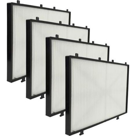 vhbw 4x Filtres H11 compatible avec Dolphin Zenit 30, 20, 15, 10 aspirateur, nettoyeur piscine - Coussin filtrant, 26,5 x 15,8 x 1,1 cm (1/5)