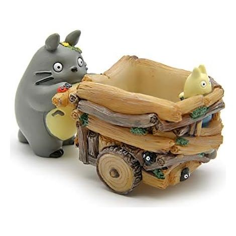 Statue Résine Miyazaki Totoro Statue Mini Pot De Fleur Ornement Fée En Pot Jardin Mousse 1pc (1/5)