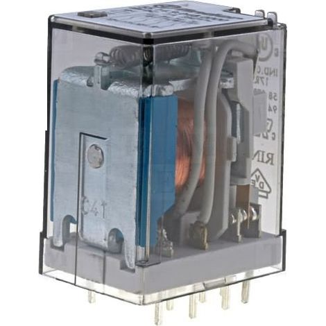 RELE FINDER 230Vac 4Ctos Conmutados 7A/250Vac  55148230.0000