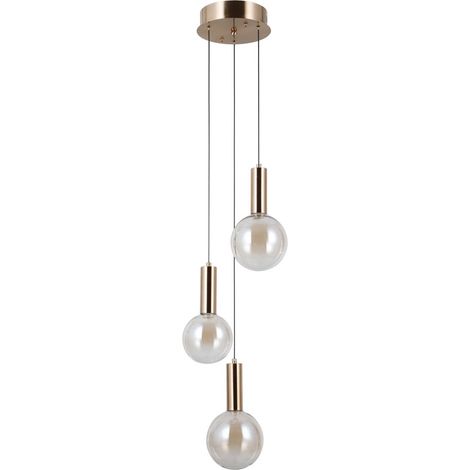Lámpara colgante LED 15W STRELA PND343783SHBR Italux (1/2)