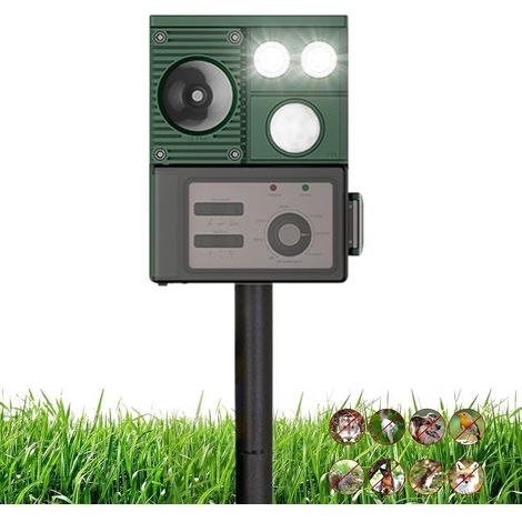 Tiervertreiber Verbesserter Outdoor Schreck Solar USB (1/5)
