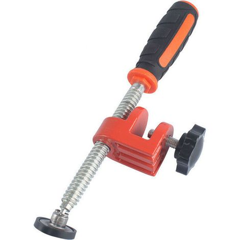 EASYCOMFORT Pince de bord pour le travail du bois Pince en F Fonction de pince rapide Extension d'outil auxiliaire Pince de fixation en acier au carbone avec poignée en caoutchouc PVC (1/5)