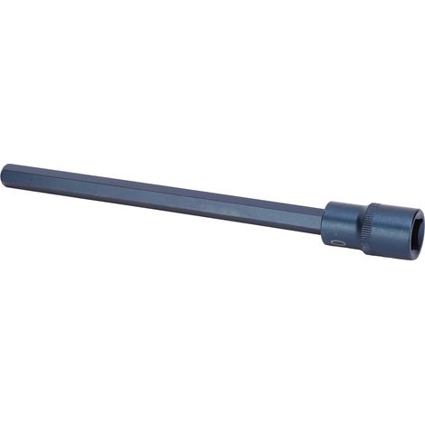 Embout hexagonal à douille en acier allié S2, outil de clé rapide pneumatique/électrique, quincaillerie antirouille H10 (1/5)