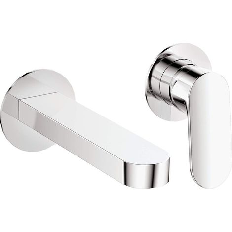 Miscelatore lavabo a scomparsa kit in ottone finitura cromo - Montain