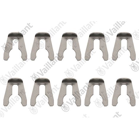 VAILLANT Klammer, (x10) VPM 20/2 S, 60/2 S u.w. Vaillant-Nr. , 219660