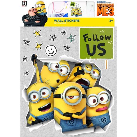 Stickers geant Illusion Les Minions (1/2)