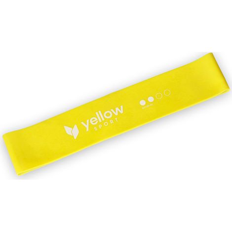 Fascia elastica per esercizi yellowLOOP Band - gialla, resistenza 5-10 kg (1/3)