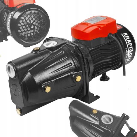 Pompa idrofora portatile da giardino per acqua, 850W, portata efficiente 3900 l/h, modello KD807 (1/5)