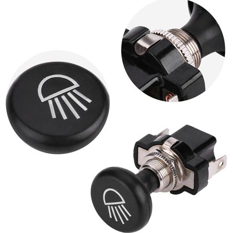 Interrupteur d'éclairage 12V pour voiturette de golf EZGO Club Car Yamaha