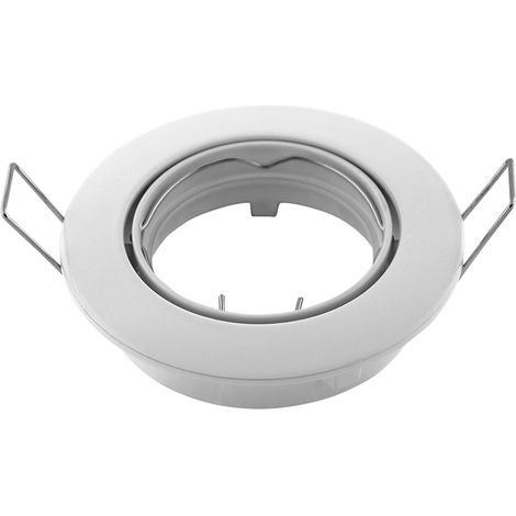PORTAFARETTO ORIENTABILE D.8CM BIANCO OPACO (1/5)