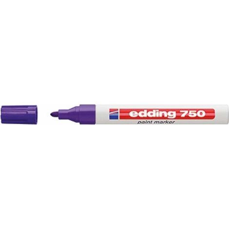 edding Lackmarker 750 4-750-9-008 2-4mm Rundspitze permanent violett