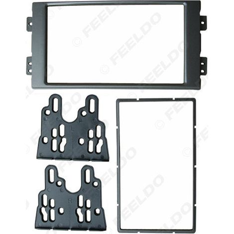 Compatible avec les châssis de modification audio/vidéo 2DIN à double broche pour Mitsubishi Savrin (2001-2014).