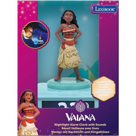 Réveil Veilleuse Lexibook Vaiana
