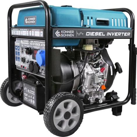 Diesel-Inverter-Generator KS 6100iDЕ ATSR Notstromaggregat Stromversorgung ATS