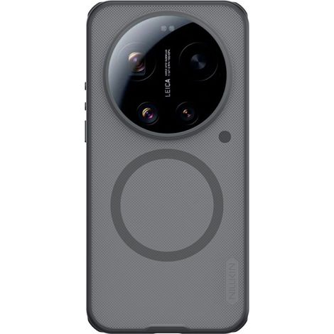 Custodia fumé per Xiaomi 17 Ultra, Nillkin Super Frosted Shield Pro, nera (1/5)