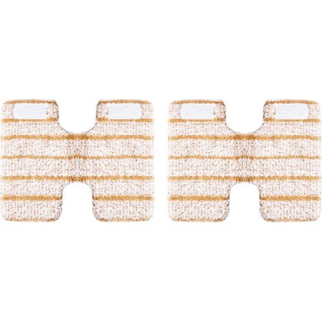 Kit de 2 serpillières sols délicats pour Polti Vaporetto Lecoaspira PAEU0317 (1/5)